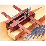 Mujingfang Rosewood Adjustable Plough Plane