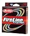 Berkley Fireline Fused Crystal Superline 125 Yd spool(6/2-Pound,Crystal)