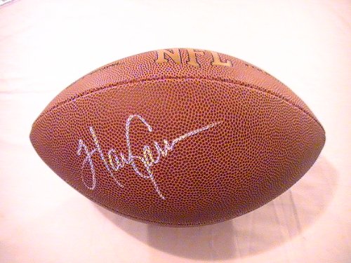New York Giants legend Harry Carson Signed Autographed Football Coa