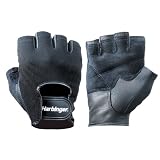 Harbinger 155 Power StretchBack Glove (Black)