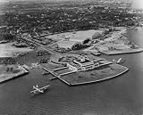1934 PAN AM CHINA CLIPPER TERMINAL BLDG FLORIDA PHOTO