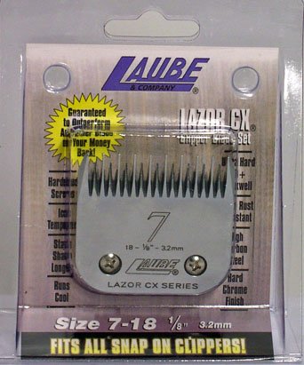 Laube #7 Skiptooth Blade Fits Andis Oster