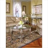 Bundle-88 Galloway Collection Oval Coffee Table Set (8 Pieces), width 32in