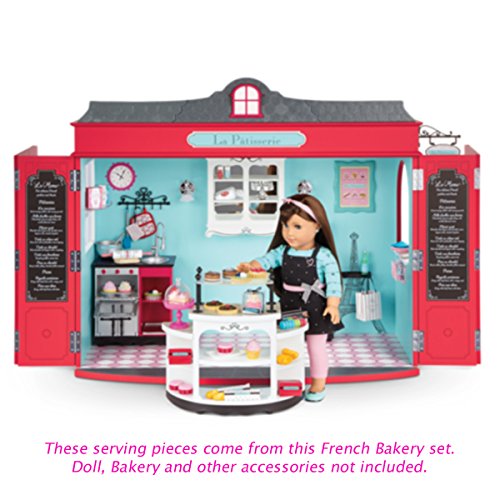 American Girl Grace French Bakery Bakeware Set for 18" Doll Pan Rolling
