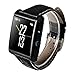 Soyan 2015 latest DM08 Bluetooth watch Hd camera For Android System Sync whatsapp facebook Pedometer And For IPh(partial functions) with Gift box (Black)