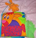Lamaze Soft Cloth Baby Book of Jungle Animals