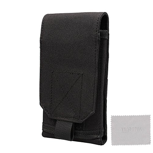 xhorizon TM Army Camo Bag For Mobile Phone Hook Loop Belt Pouch Holster Cover Case For 4.7" iPhone 6 iPhone 6 Plus 5.5"