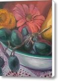 IMAGE OF Still Life Grape Medley Canvas Print / Canvas Art - Artist ALEKSANDRA BUHA