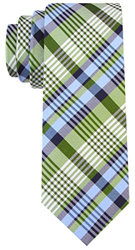 Scott Allan Mens 100% Silk A New Day Plaid Necktie
