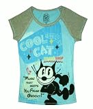  : Felix The Cool Cat Feline Groovy Music T-Shirt for women