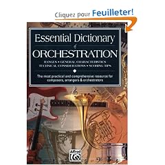 Essential Dictionary of Orchestration