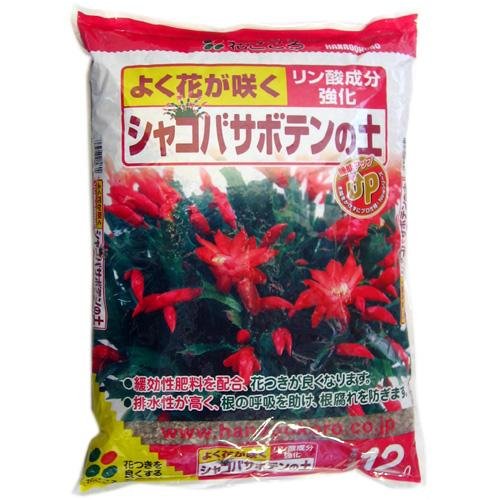 リン酸成分強化!　シャコバサボテンの土　内容量:12L