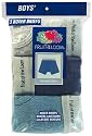 Fruit of the Loom Boys 8-20 Assorted Boxer Brief 3-Pack