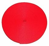 1 Inch 20 Yards Neon Orange Heavy Nylon Webbing