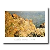 IMAGE OF Claude Monet French Cabin Lake Flower Landscape Picture Art Print