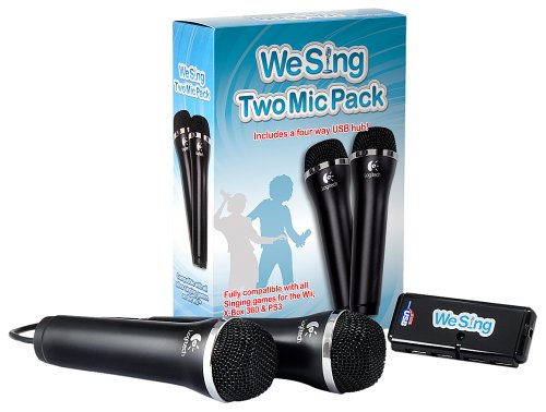 We Sing 2 Mic Pack Incl 4 port USB hub WiiPS3Xbox 360