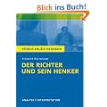 Textanalyse und Interpretation zu D�rrenmatt. Der Richter und sein Henker. K�nigs Erl�uterungen: Alle erforderlichen Infos f�r Abitur, Matura, Klausur und Referat plus Pr�fungsaufgaben mit L�sungen