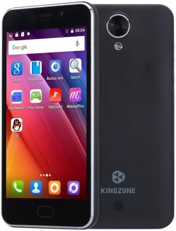 KINGZONE S2 4.5 Inch Android 6.0 Smartphone, MTK6580 Quad Core up to 1.3GHz, 1GB RAM + 8 GB ROM GSM &amp; WCDMA (Black)