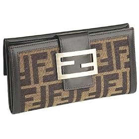 Fendi Zucca Wallet 8M0032 - Brown