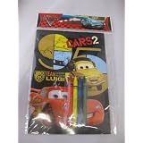 12 Set Disney Pixar Cars Coloring Book with Crayons Birthday Party Favors Goody Bag Gift