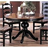 Review AtHomeMart  / Country Style Two Tone Finish Round Dining Table