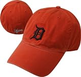 Detroit Tigers Orange (Navy Script) Franchise Hat