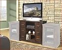Encore Entertainment - 50inch TV Stand in Dark Walnut AP-TEL-CS50