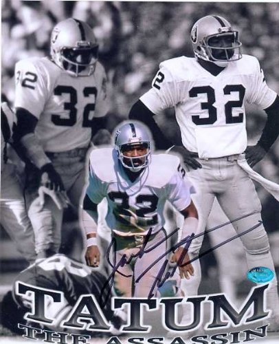 Jack Tatum Autographed/Hand Signed 8x10 Photo (The Assassin collage photo) Image 2