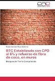 BTC Estabilizado con CPO al 6% y refuerzo de fibra de coco, en muros: Bloques de Tierra Comprimida (Spanish Edition)