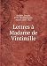 Lettres �&nbsp; Madame de Vintimill