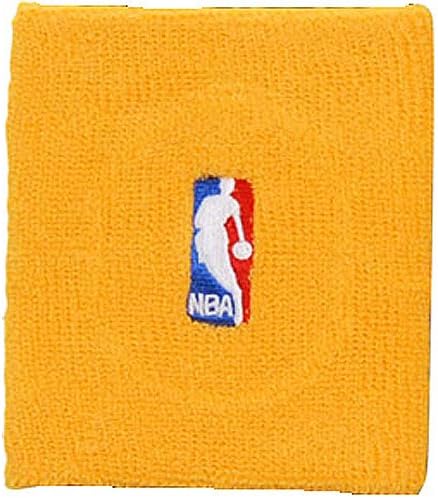 NBA Logoman Basketball Athletic Wristband Accessory 1 Pair