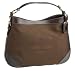 Prada Women's Canvas Logo Jacquard Handbag, Burned/Moro