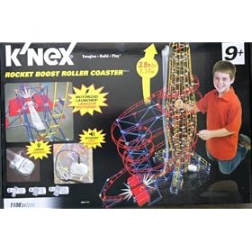 K'nex Rocket Boost Roller Coaster