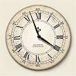 Wood clock~ Classic Antique ~ Artworks Home Accents~ large kitchen wall clock...