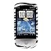 GTMax Black & White Zebra Snap On Crystal Cover Case for Sprint HTC Hero (CDMA) Cell Phone