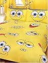 CharacterWorld Spongebob Expressions Rotary Duvet Set, Double