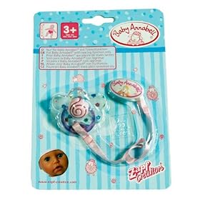 Zapf Creation Baby Annabell Dummy With Ribbon & Clip