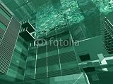 Wallmonkeys Peel and Stick Wall Decals - Architectural Structure - 36"W x 27"H Removable Graphic