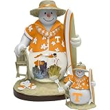 Tennessee Volunteers Surfboard Snowman
