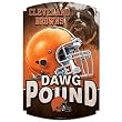 Cleveland Browns NFL Wood Sign