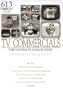 TV Commercials: The Ultimate Collection