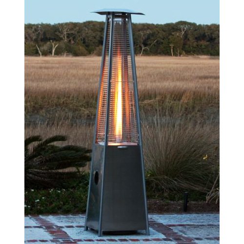 Fire Sense Stainless Steel Pyramid Flame Heater