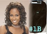 outre quick weave half 1/2 wig instant weave JEAN, 1B