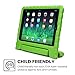 Official Cooper Dynamo Case for iPad Air 2 | Child Proof Cover with Stand, Handle, Screen Protector | Apple A1566 A1567 (Green)