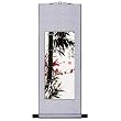 Handmade Bamboo & Plum Blossom Scroll Wall Art Painting