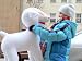 BIG 34 TALL LIFESIZE STUFFED LAMB - 30 WIDE JUMBO GIANT PLUSH SHEEP LAMB - Firm Bendable Legs and Squishy Soft Body and Head! Adorable! - AMERICAN MADE IN THE USA AMERICA
