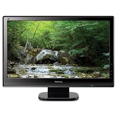 ViewSonic VX2453mh-LED 61cm (24Zoll) TFT LCD wide analog digital 2xHDMI1.3 16:9 4:3 1.920x1.080 30Mio:1 300cd 2ms EnergyStar5.0 speak.