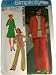 Designer Skirts - Simplicity 7087 Pattern Misses Shirt,Jacket,Skirt and Pants Designer Fashion Size 14