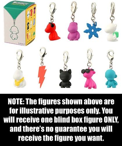 MunnyWorld ~1" Mini-Figure Zipper Pull (1 Randomly Picked Blind Box Figure)