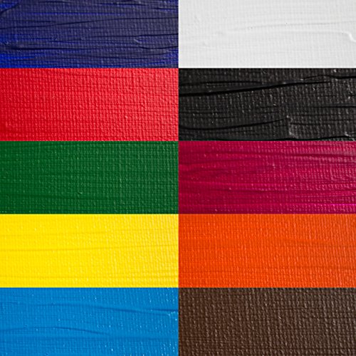 Imagen 3 de Artina - Set de 10 x 120 ml tubos de colores acrílicos - Calidad óptima - Ideal para profesionales y aficionados